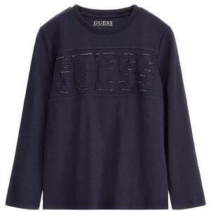 GUESS Big Boys Cotton Jersey Tonal Embroidered Patch Logo T-shirt 12